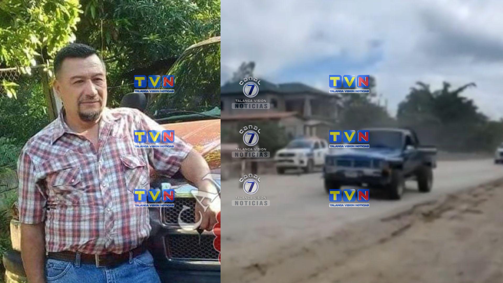 Hallan a hombre muerto adentro de su vehículo en Ocotepeque; tenía una pistola en sus manos