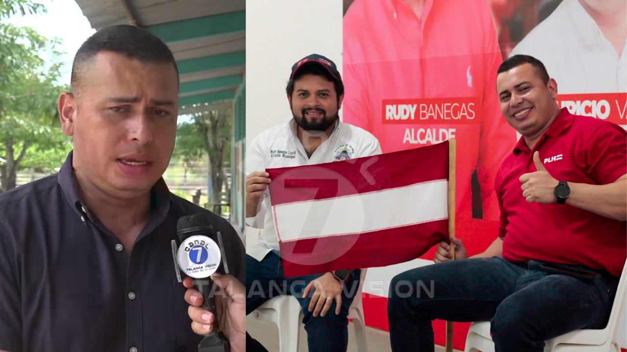 Video: Mauricio Vásquez ratifica respaldo a Rudy Banegas y anuncia relevo en fórmula municipal