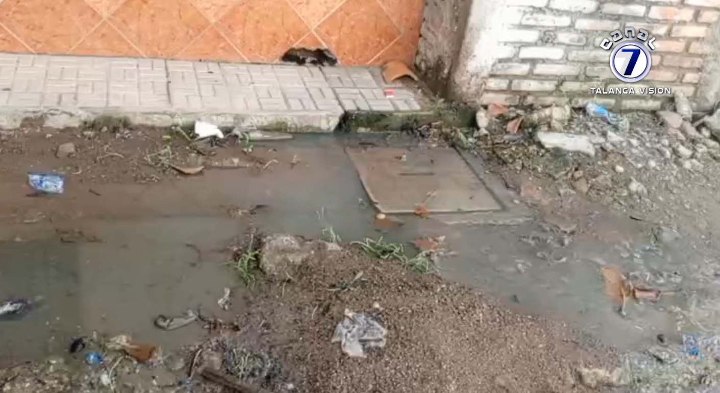 Denuncia ciudadana por aguas negras en Talanga.