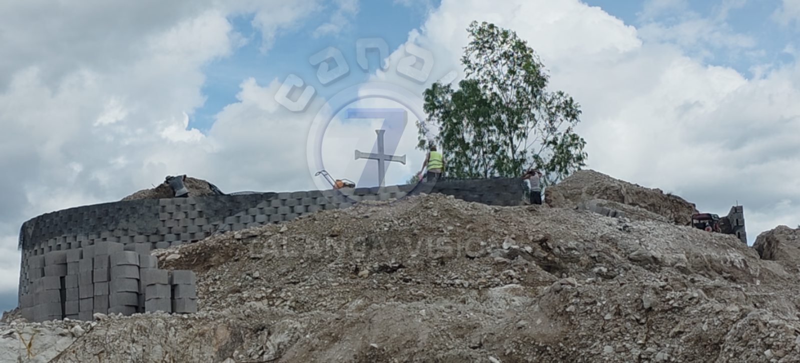 Así van los avances en el Cerrito de la Cruz (Video)