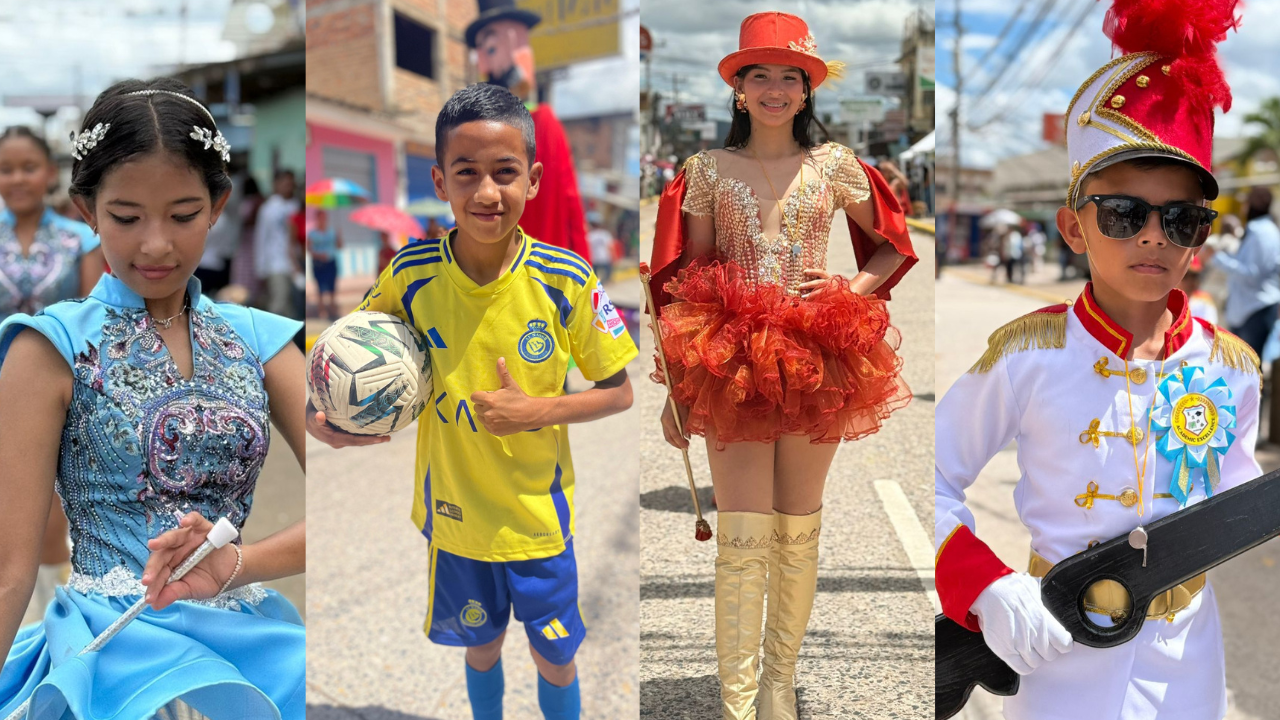 Talanga conmemora el 204 aniversario patrio con desfile cívico