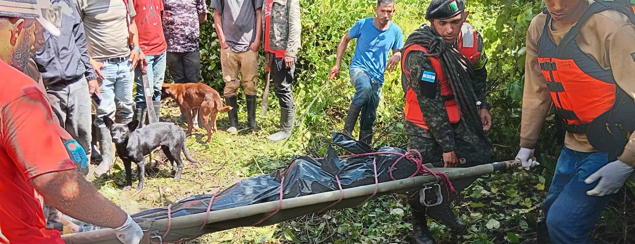 Hallan sin vida a joven arrastrado por quebrada en Cantarranas.