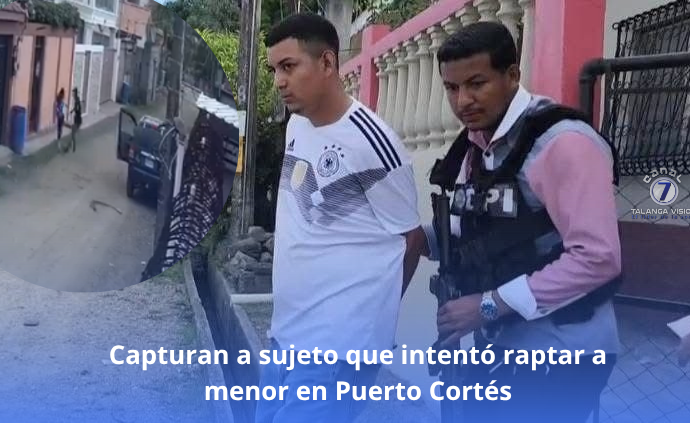 Momento en que fue detenido.