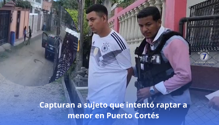 Momento en que fue detenido.