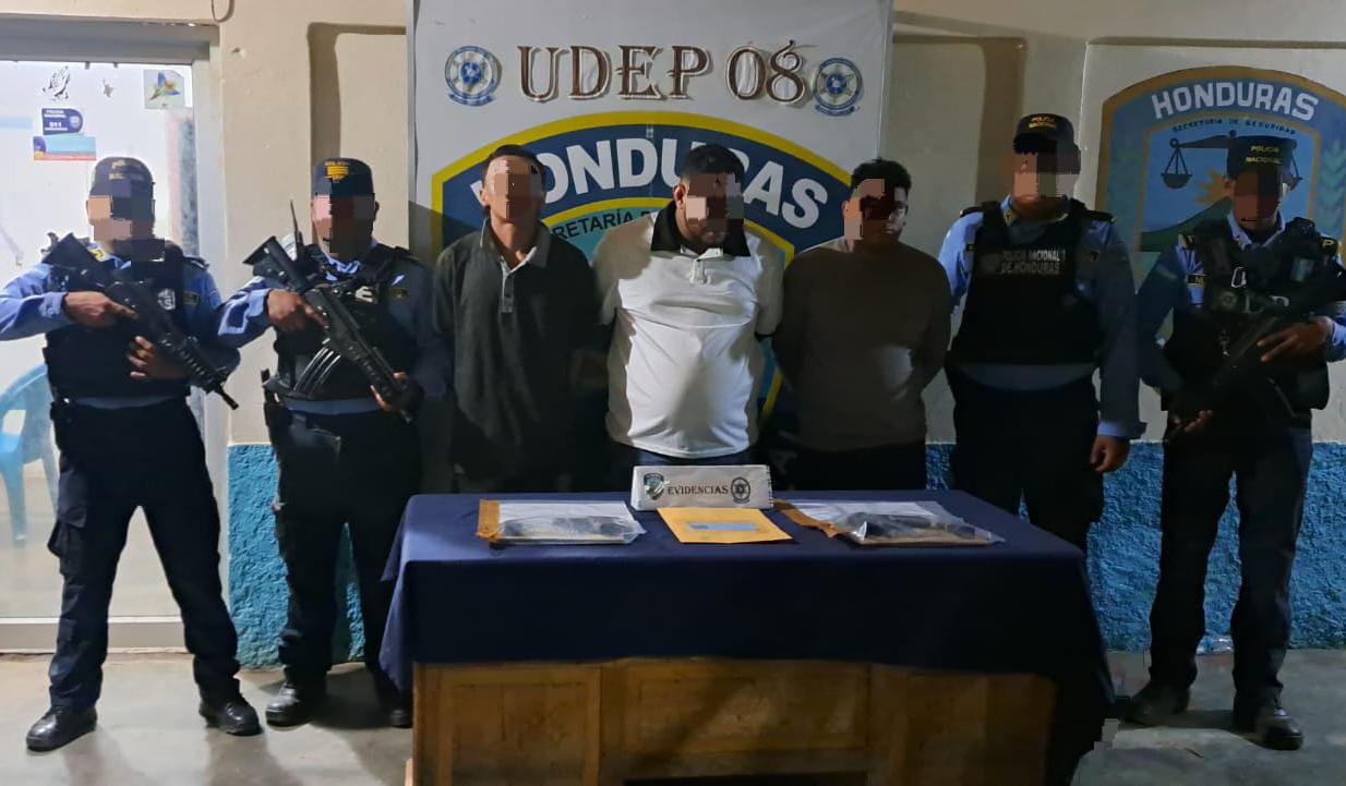 UDEP-8 desarticula la banda “Los Berrios” en Guaimaca.