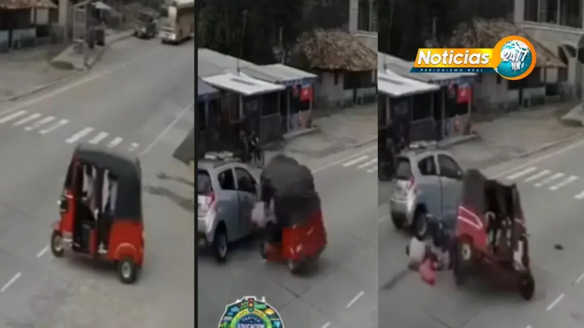 Colisión en Sabana Grande deja madre e hija heridas: piden frenar circulación de mototaxis en carreteras.