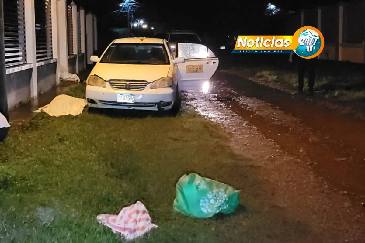 Violencia no da tregua: pareja muere acribillada en Olanchito.