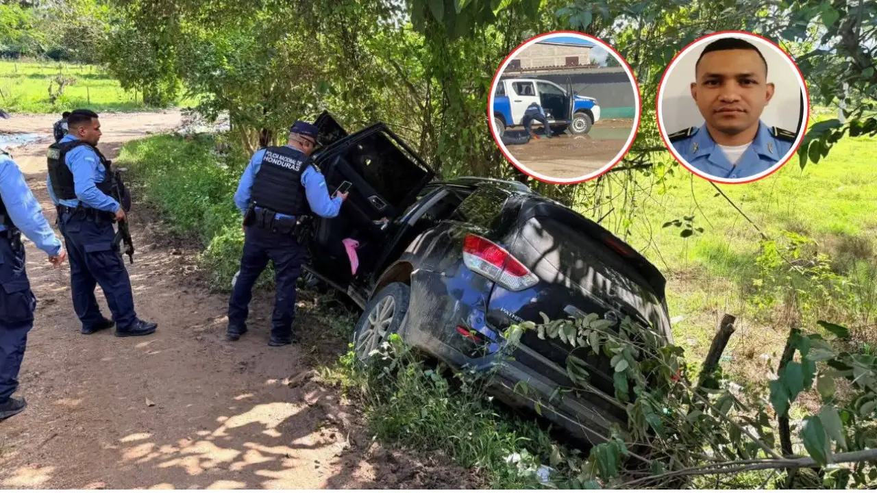 Oficial de la Policía pierde la vida en emboscada en Olancho; hay un detenido.