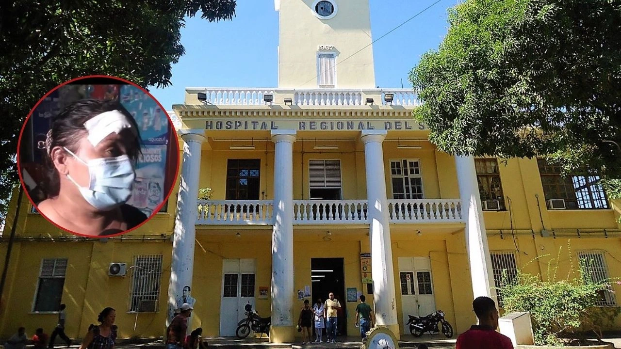 Brutal ataque en Choluteca: mujer recibe machetazo en la cabeza por su expareja.
