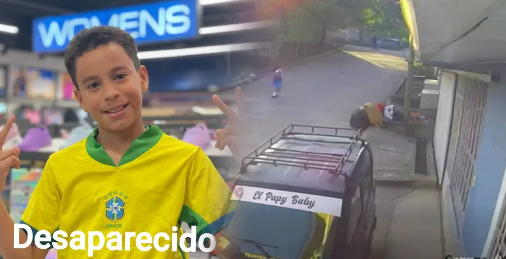 Captan en video rapto de menor en Taulabé; piden ayuda para encontrarlo (Video)