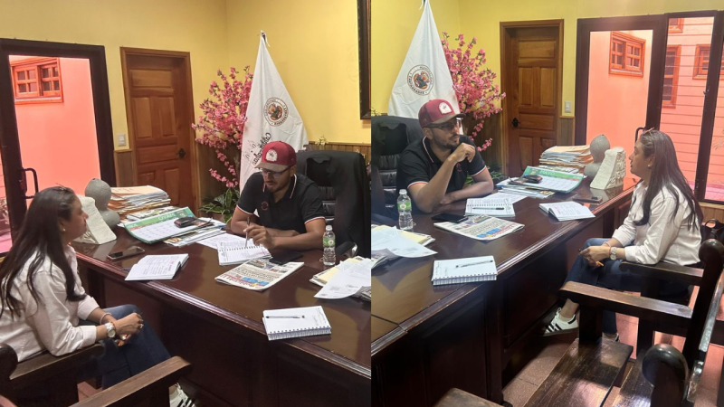Municipalidad de Cantarranas coordina avances para proyecto de pavimentación